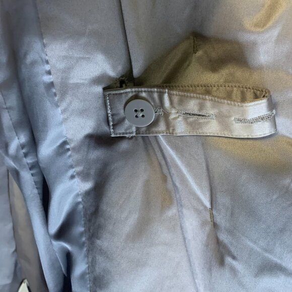 J Jill Women's Down Puffer Jacket Size SP PS Petite Small Gold High Neck Winter - Picture 7 of 10